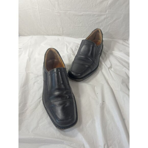 ECCO Seattle Slip On Loafers Black Leather size US 8 Eu 42 - Picture 15 of 15